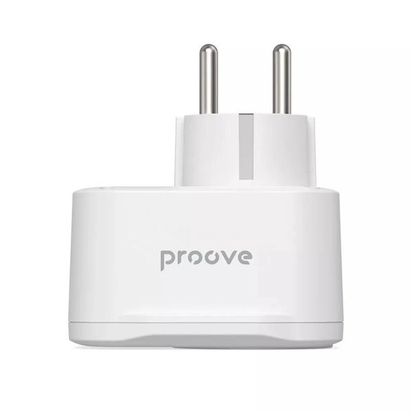 Proove Multifunctional Socket PD-01 EU 1AC розетка розгалужувач 2USB +Type-C 266 фото