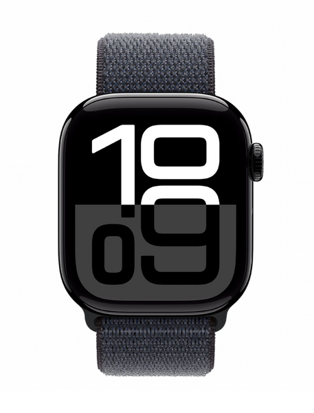 Apple Watch Series 10 GPS + Cellular 42mm Jet Black Aluminum Case w. Ink S. Loop (MWX83) 7654 фото