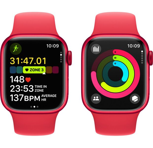 Apple Watch 9, 41mm, LTE, Red 115 фото