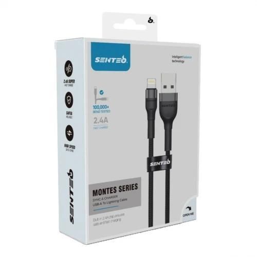 Кабель SENTEO ST-01 2.4A USB to Lightning 1m 500 фото