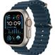 Apple Watch Ultra 2 GPS + Cellular 49mm Titanium Case with Blue Ocean Band (MREG3) 330 фото 1