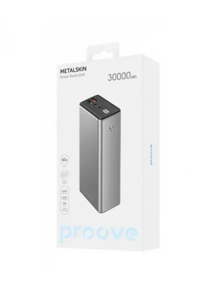 Power Bank Proove metalskin 65w 30000mAh 77543 фото