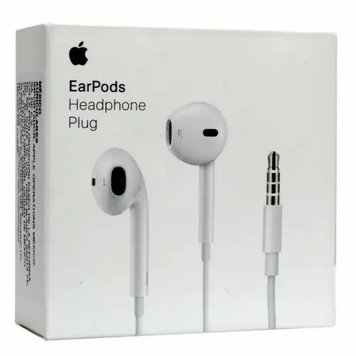 Навушники Apple EarPods with 3.5mm Headphone Plug 554 фото