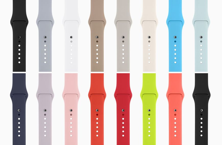 Ремінець Silicone Band Two-Piece для Apple Watch 42 / Apple Watch 44mm 402 фото