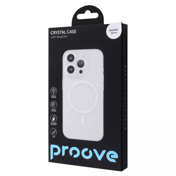 Чохол Proove Crystal Case with MagSafe iPhone 15 Pro 276 фото