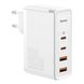 Блочок Baseus GaN2 Pro Quick Charger 100W 2Type-C + 2USB White 507 фото 1