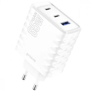 Блочок Proove Speed Surge Gan 65W (USB + 2 Type-C) 509 фото