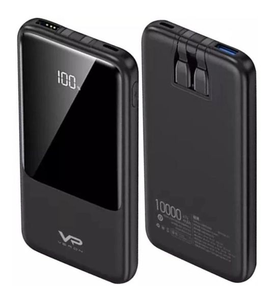 Power Bank 10000 mAh Veron PS1 22.5 Вт Чорний 346 фото