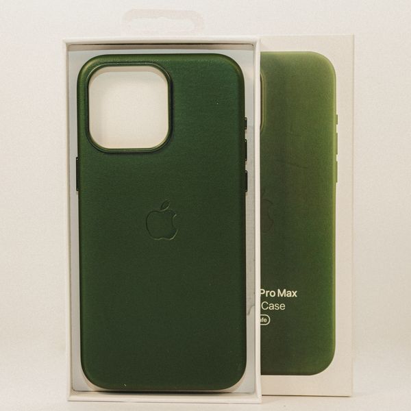 Чохол iPhone 15 Pro Max Original Leather Case 230 фото