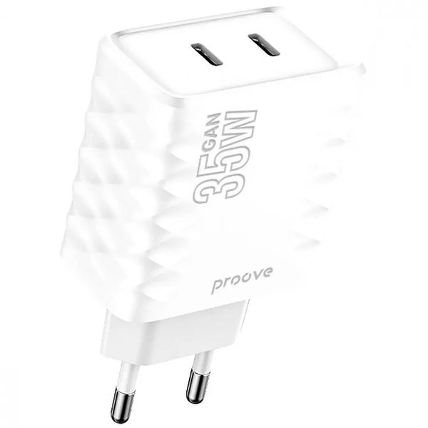 Блочок Proove Speed Surge Gan 35W (Type-C + Type-C) 512 фото