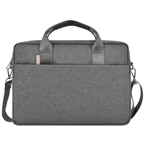 Сумка для ноутбука 14-14.2 Wiwu Minimalist Laptop Bag/gray 564 фото