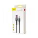 Кабель Baseus Cafule HW Quick Charging Data cable For Type-C 40W 1m Gray Black 289 фото 2