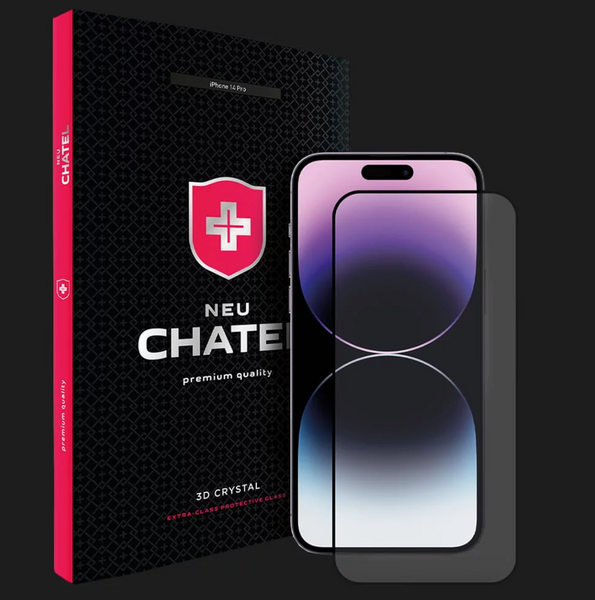 Захисне скло NEU Chatel Corning Glass для iPhone 14 Pro Max 22342 фото