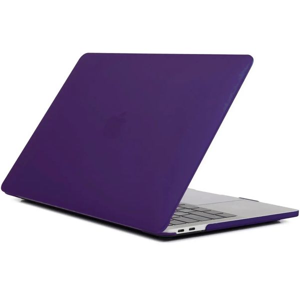 Чохол Matte HardShell Case для Macbook New Air 15" A2941 (2023) Deep Purple 420 фото