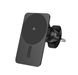 Автотримач з бездротовою зарядкою WIWU Magnetic car mount Wi-Q001 Black 359 фото 1