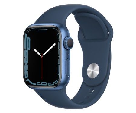 Б/У Apple Watch Series 7 45 mm Blue 298 фото