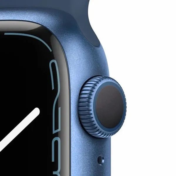 Б/У Apple Watch Series 7 45 mm Blue 298 фото