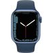 Б/У Apple Watch Series 7 45 mm Blue 298 фото 1