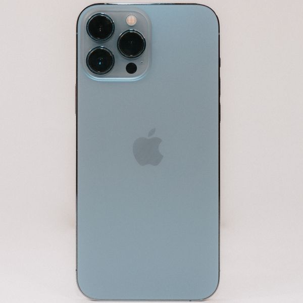 б/у iPhone 13 Pro Max 128GB (Sierra Blue) АКБ 86% 197 фото