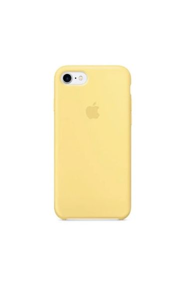 Чохол Silicone case iPhone 7/8/Se yellow 481 фото