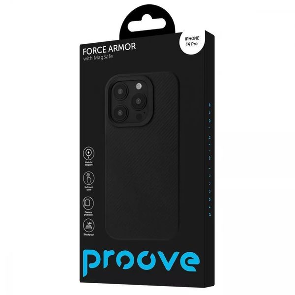 Чохол Proove Force Armor iPhone 14 Pro Max (black) 533 фото